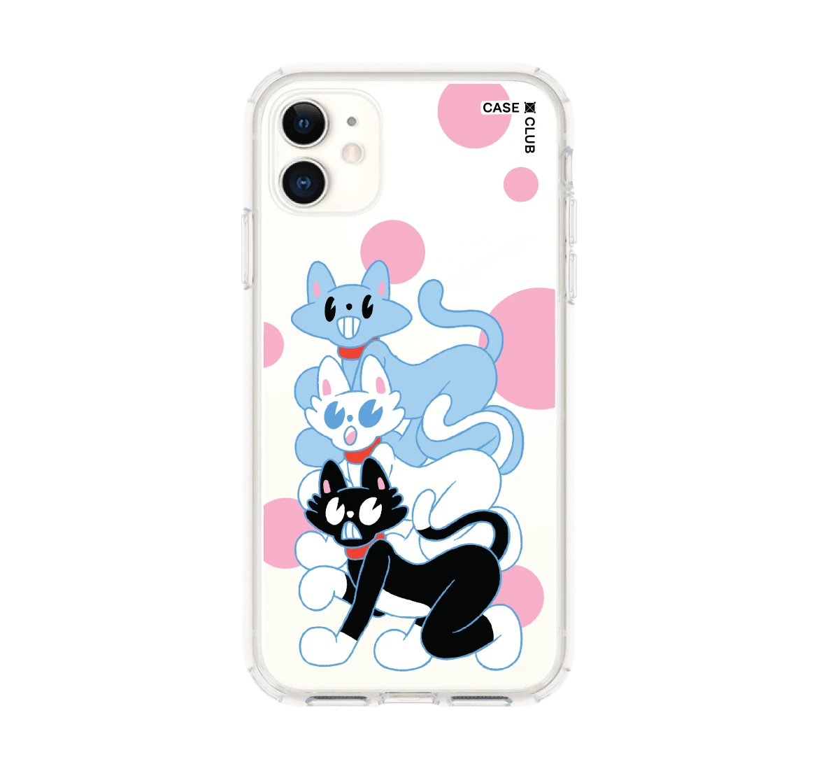 เคสใส iphone 11 ก๊วนแมวมองสุดป่วน